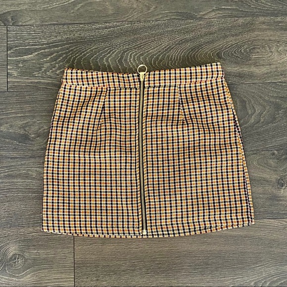 Checkered Fall Skirt - Picture 1 of 1